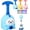 Blue, variant on Balloon Launcher Toy Set, Animal Balloon Car Toy, Air Powered Balloons Cars Launcher Set, Easy Manual Balloon Pump (Pink)