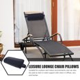 thumbnail image 4 of Head Pillow Chair Headrest Home Beach Chair Headrest Chair Accessory Pillow with Elastic Band, 4 of 4