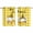 yellow, variant on Kitchen Curtains 84 Inch Length 2 Panels, Yellow Bee Gnomes Grommets Window Treatment Curtain, Spring Floral Daisy Farmhouse Thermal Curtains Drapes for Living Room/Bathroom