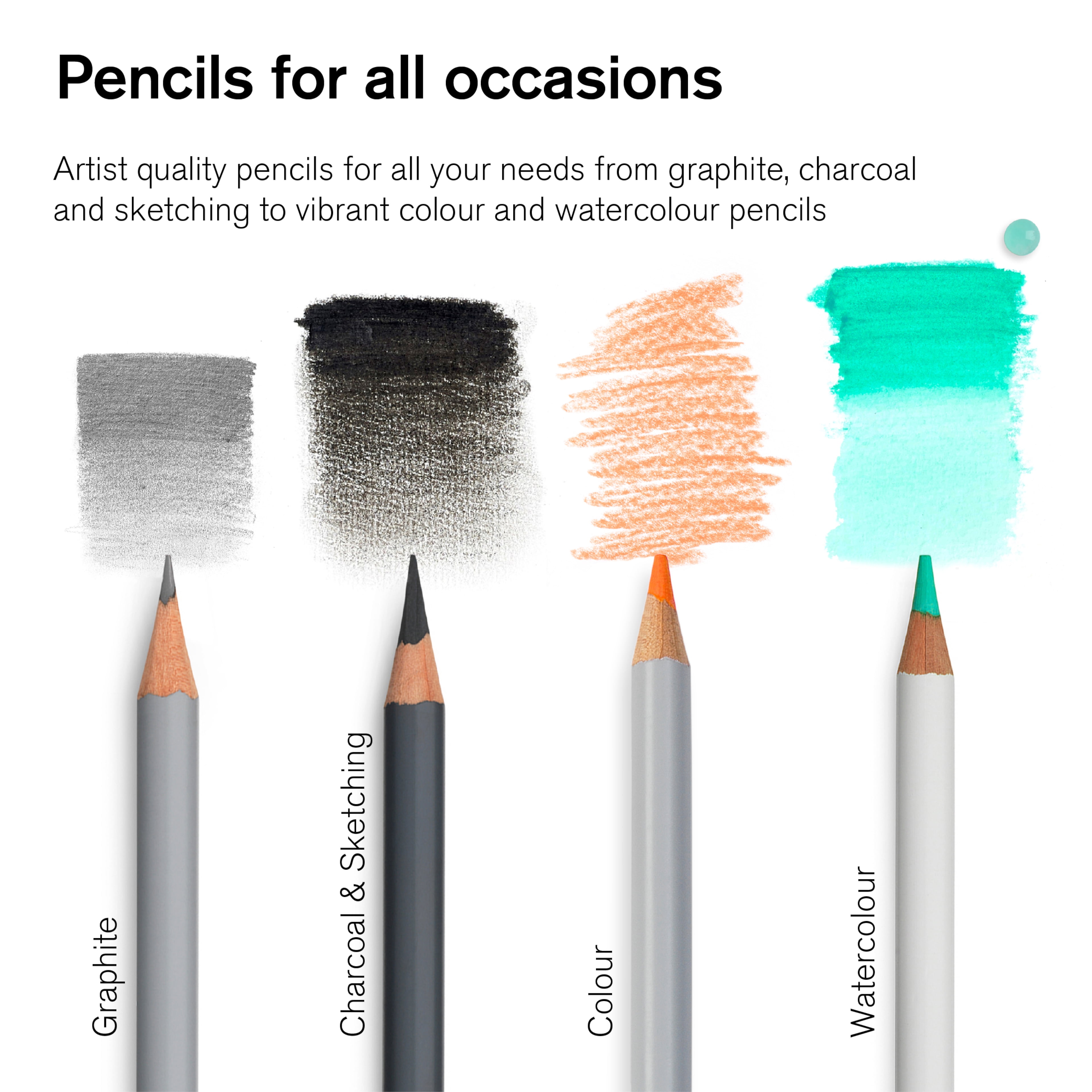 Winsor & Newton Studio Collection Graphite Pencil Tin Set, 6 Packs: 12 ct. (72 total)