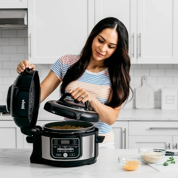 Open Box Ninja Foodi Programmable 10 in 1 5 Quart Pressure Cooker and Air Fryer Walmart