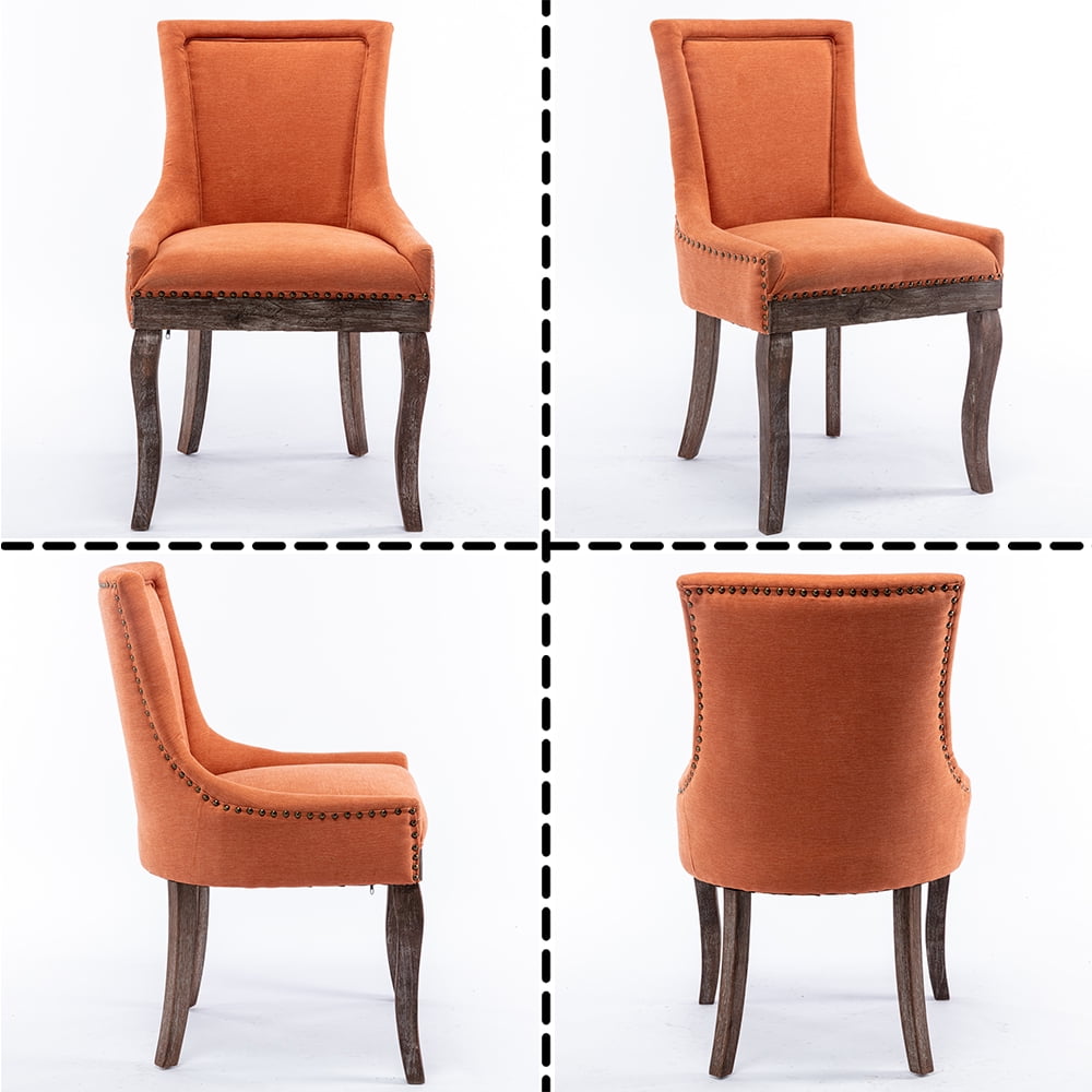 Buy 4 Piece Upholstered Dining Chairs, HANSHE Dining Chairs Set of 4