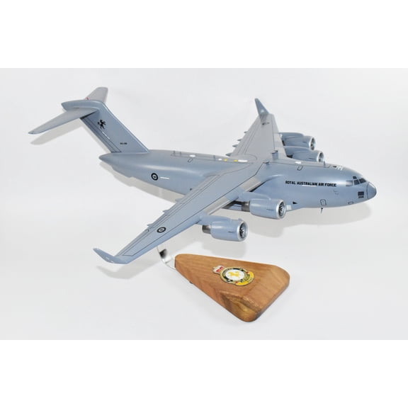 No. 36 Squadron RAAF C-17 Model, 1/116th Scale, Mahogany, Cargo