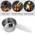 thumbnail image 3 of yuksok Small Sauce Cup Sauce Pitcher Measuring Cup Jug For Butter Condiments Mayonnaise, 3 of 8