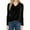 1Black149, variant on XAOFW Women'S T-Shirts Female Velvet V Neck Long Sleeve Solid Color Fashionable Cozy Casual Daily Wear Top