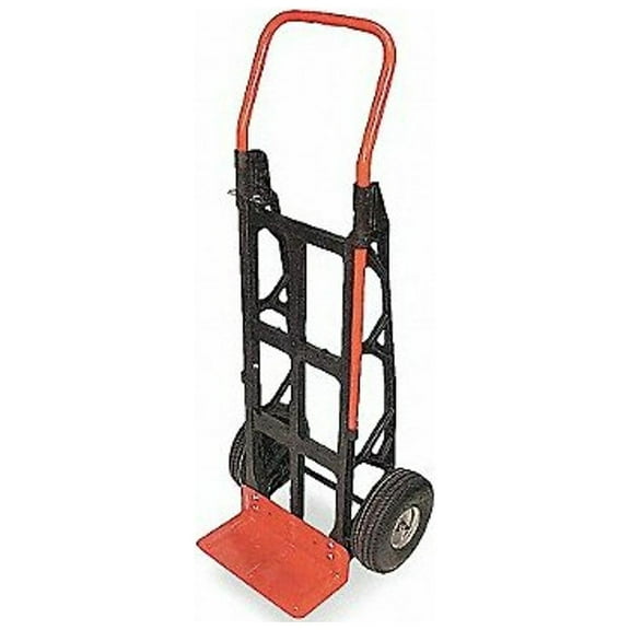 Dayton Hand Truck,600 lb.,50"x21"x18",Black 4ZJ31