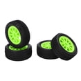 thumbnail image 2 of Uds neumáticos de goma RC neumáticos de ruedas de 75mm con patrón en forma de U para vehículo todoterreno WLToys 144001 RC 1/14, 2 of 8