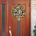 thumbnail image 6 of Kuntesetty Easter Egg Flower Wreath Artificial Flower Garland Artificial Easter Wreaths for A, 6 of 6