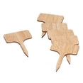 thumbnail image 4 of Bamboo Plant Labels, Consistent Recyclable Wooden Waterproof Easy To Write T Shape Wood Labels  For Gardens For Greenhouses, 4 of 8