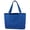 Blue, variant on ALTA POLYESTER TRAVEL OVER SHOULDER TOTE STYLE REUSABLE BAG - BLUE