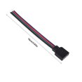 thumbnail image 3 of Conector Cable Conector Cable Pvc 20 Piezas Cable Conector de 4 Pines Cables para 5050 3528 3014 Rgb Tira de Luces Led 10Cm de Longitud Hembra ANGGREK Otros, 3 of 8
