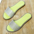 thumbnail image 4 of Women Bright Casual Outdoor Travel Flip Flop Beach Shoes Summer Sandals Yellow 41, 4 of 5