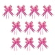thumbnail image 1 of Inteprter 10 piezas Bow Pull Decor Embalaje festivo Ligero Impreso Hand-Pulled Flower Cumpleaños Navidad Regalos Wrapping Car Kits de decoración para fiestas Oro rosado, 1 of 6