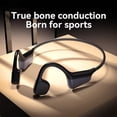 thumbnail image 2 of Bone Conduction Headphones Bluetooth 5.4 Open Ear Headphones with Mic, 20H Play, 2 of 14