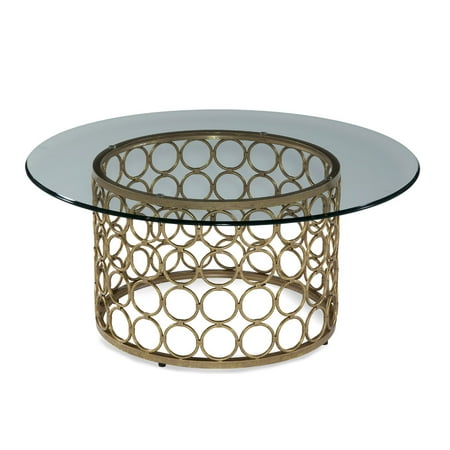 table round bassett lux cocktail gold carnaby goldleaf coffee dialog displays option button additional opens zoom