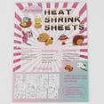thumbnail image 6 of 8x Shrink Sheets with Various Patterns Art DIY Handmade Craft Tool for Keychains - Animal, 6 of 6