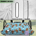 thumbnail image 6 of Uorisanigo Funny Golf Cart Seat Covers Non-Slip Hot Dog Golf Ball Print Golf Cart Seat Towel Blanket Fit for EZGO, Club Car and More 2-Seat Carts, Travel Sports Cart Seat Cushion Accessories, 6 of 7