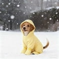 thumbnail image 5 of Pet's Clothes Christmas Full Hoodie With Covered Feet All Season Warm Jumpsuit For Small Medium Indoor Outdoor Wearable Apparel, 5 of 8