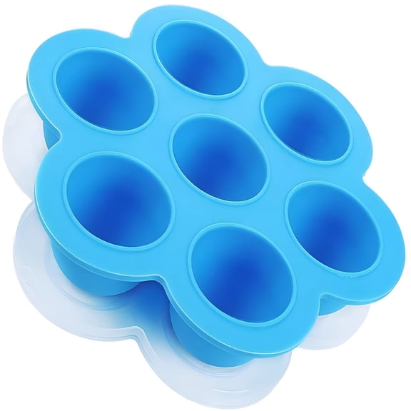 ACDANC Egg Bites Molds for Instant Pot Accessories,Freezer Ice Cube Trays Silicone Food Storage Containers with Lid,5,6,8 qt Pressure Cooker,Blue