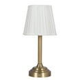 thumbnail image 2 of Better Homes & Gardens 13" White Shade Rechargeable Portable Lamp, 2 of 6