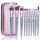 thumbnail image 1 of Set de brochas de maquillaje ENZO KEN Glitter con funda Vegan Pro, 1 of 9