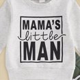 thumbnail image 7 of NOLDARES Kids Toddler Boy Clothes 2 Piece Long Sleeve Print Pattern T-Shirt Jogger Pants Warm Fall Winter Outfits Set Size:18-24 M,Grey, 7 of 7