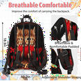 thumbnail image 4 of Herdesigns Cat Heart Large Backpack Set with Lunch Box Lightweight Water Resistant Travel Laptop Backpacks Casual Daypacks for Women Men, 4 of 8