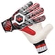 thumbnail image 3 of Guantes de portero de fútbol con protección para los dedos de látex y nailon PU para niños adultos (rojo n.° 8), 3 of 10