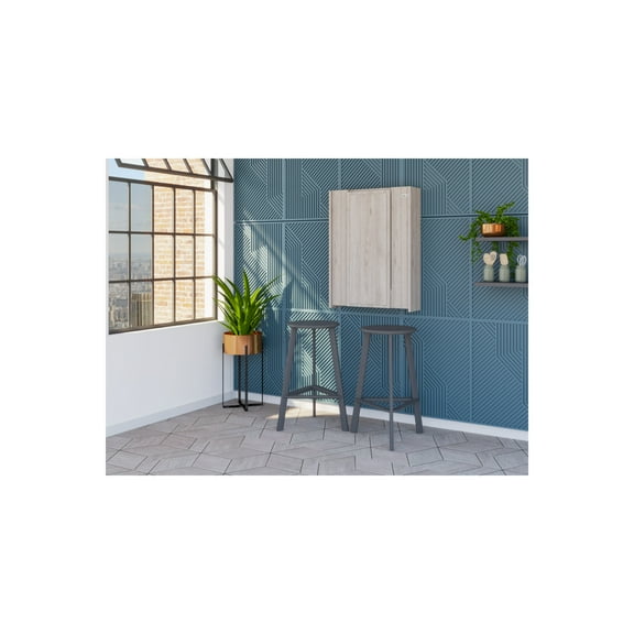 TOSCANA WALL FOLDABLE TABLE LIGHT GREY