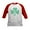 Red/White, variant on CafePress - Shamrock Of Shamrocks Kids Baseball Tee - Kids Cotton Baseball Jersey, 3/4 Sleeve Shirt