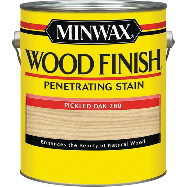 Minwax Wood Finish SemiTransparent Pickled Oak OilBased Oil Wood