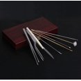 thumbnail image 2 of 1 Set 8Pcs Health Care Tool Ear Pick Cleaning Ear Wax Remover Cleaner Curette Kit, 2 of 4