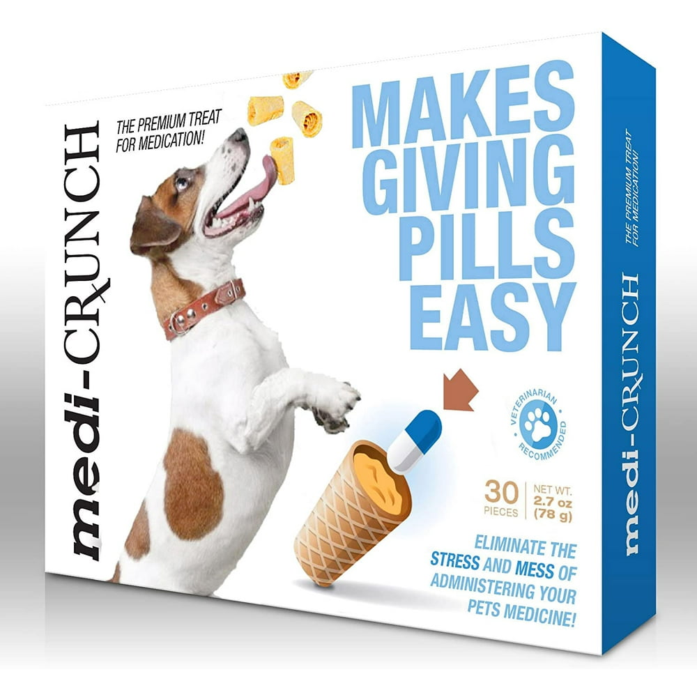 MediCrunch Dog Pill Pouch Treats for use with Pills, Capsules