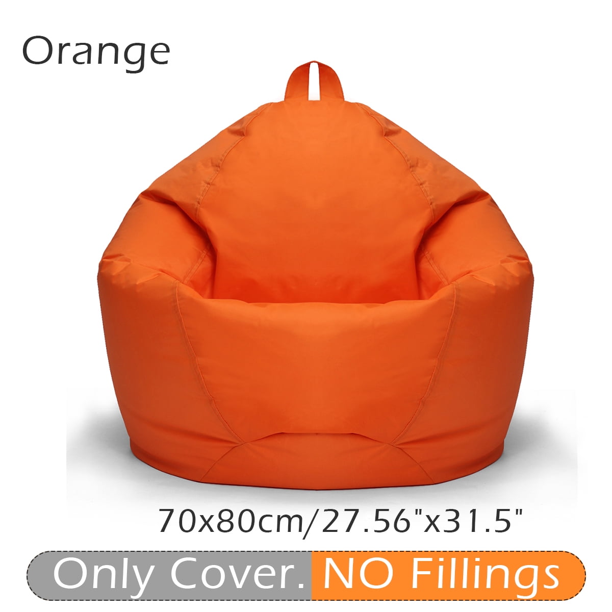 11 Colors Kids/Adults Waterproof Bean Bag Chair Floor Cushion Polyester