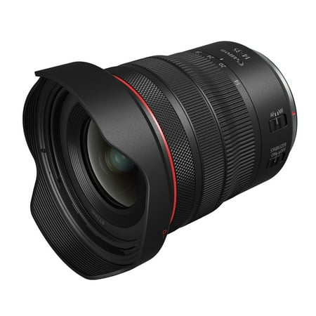 Canon - RF14-35mm F4L IS USM Ultra-Wide-Angle Zoom Lens for EOS R-Series Cameras - Black