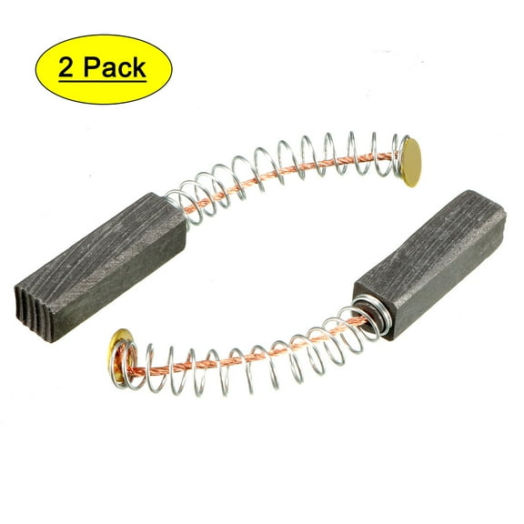 Carbon Brushes for Electric Motors 20mm x 6mm x 6mm Replacement Part Set of 2
