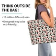 thumbnail image 2 of Naloa Christmas Cat Tote Bag for Women Large Capacity Shoulder Bag for College Work Travel Shopping, 2 of 8