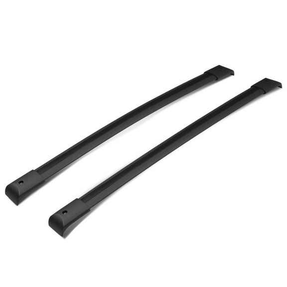 DNA Motoring PT-ZTL-8039 For 2003 to 2008 Honda Pilot OE Style Aluminum Top Rail Roof Rack Cross Bar Cargo Carrier 04 05 06 07