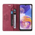 thumbnail image 6 of Dteck Case for Galaxy A23 4G, Synthetic Leather Galaxy A23 4G Wallet Case Credit Card Holder Folio Magnetic Kickstand Shockproof Cover Compatible with Galaxy A23 6.6" 2022 - Red, 6 of 7