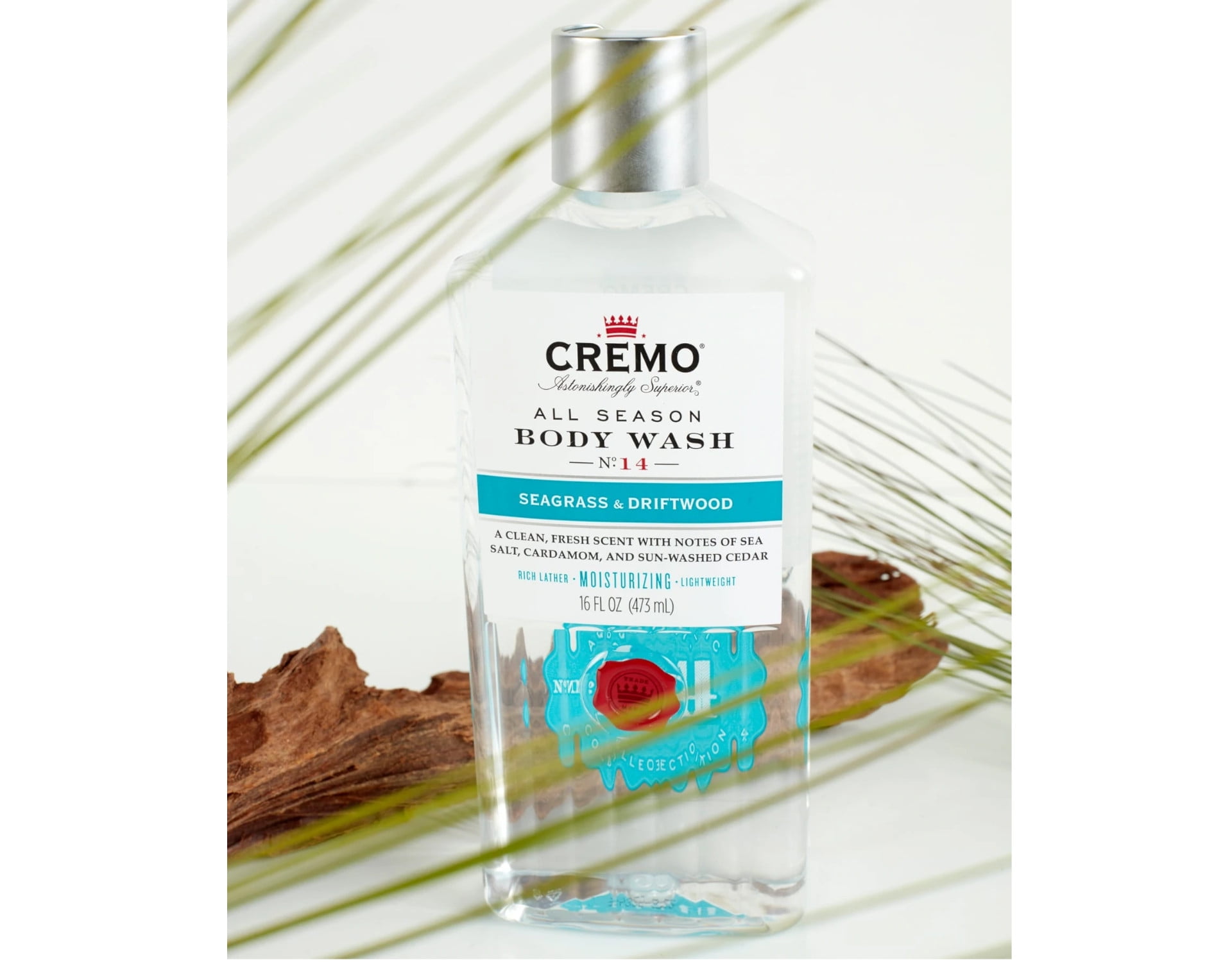 Cremo Body Wash, Silver Water & Birch, All Season, No. 10 - 16 fl oz