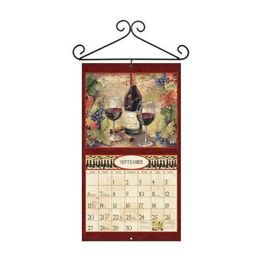 Scroll Wall Calendar Holder