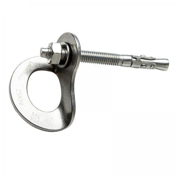 2x 25KN 304 perno de anclaje de material acero inoxidable perno de sujeción de escalada tornillo de expansión de herramienta libre Piton par Sharpla Colgador de perno de escalada en roca