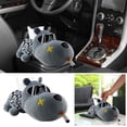 thumbnail image 1 of Caja de pañuelos para coche con reposabrazos para perros, juego de cajones colgantes para papel, suministros para automóviles., 1 of 6