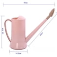 thumbnail image 2 of MultiâPurpose Garden Watering Can 16.5in Lightweight EasyâPour Water Pot Ergonomic Indoor Outdoor Flower Waterer for Home Balcony Patio Gardening Blue, 2 of 6