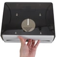 thumbnail image 5 of Soimiss tabletop paper roll dispenser Wall Mounted Paper Towel Dispenser Plastic Black 1Pack, 5 of 6