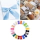 thumbnail image 4 of 20 colores, 2 yardas/ , manualidades, suministros de bricolaje, lazos, proyectos florales, envoltorio para ramo, Navidad,, 4 of 9