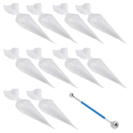 DEMACRIO Block Grout Bag Transparent 20Pcs 17.68X11.00X0.20in