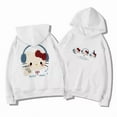 thumbnail image 5 of Hello Kitty Hoodies Lovely Vintage Sweatshirts Hoodie Amusing Unisex Tops Outerwears Blouse Cool Streetwear, 5 of 5