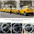 thumbnail image 4 of 500PCS Universal Disposable Steering Wheel Cover Plastic Transparent Car Steering Wheel Covers with Elastic Trims for Steering Wheels, 4 of 4