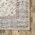 thumbnail image 5 of nuLOOM Gemma SpinClean Machine Washable Transitional Floral Area Rug, 9' x 12', Gemma Light Beige, 5 of 9
